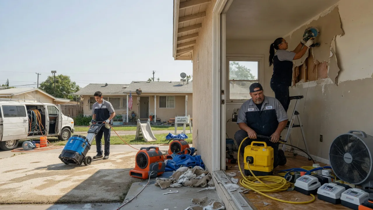 Water Damage Restoration in Luthersburg, PA near me